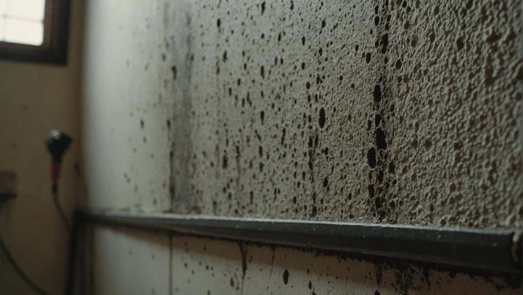 Properly encapsulated crawl space with vapor barrier and moisture control systems preventing mold growth in Windcrest home